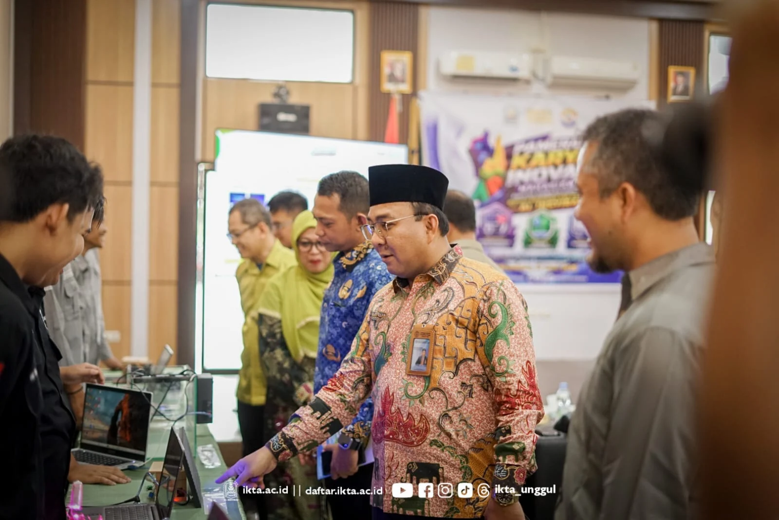 Inovasi Mahasiswa IKTA Raih Apresiasi Kepala LLDIKTI XVII, Didorong Menjadi Solusi Nyata bagi Masyarakat